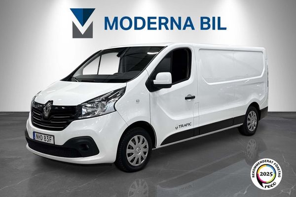 Renault Trafic 1.6 dCi 125hk Lång D-värm Drag B-kam V-inredd SoV-hjul - 2019