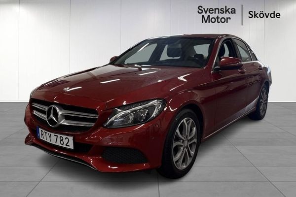 Mercedes C220 d 7G-T Plus | Avantgarde | Dragkrok | Skinn - 2016