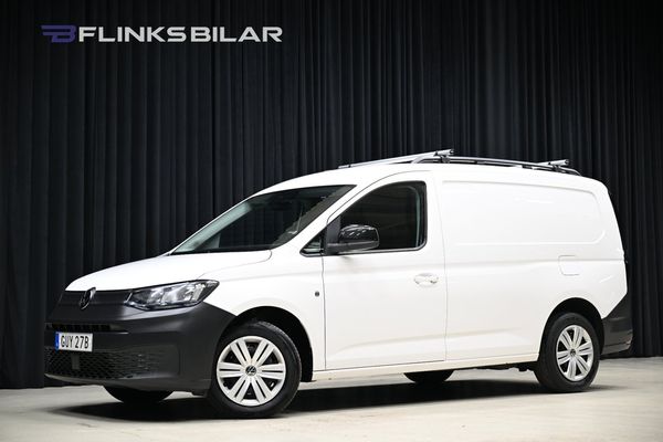 Volkswagen Caddy Maxi DSG 122HK Inredd|Drag|Dieselvärmare|PDC|EnÄgare|Leasbar - 2021