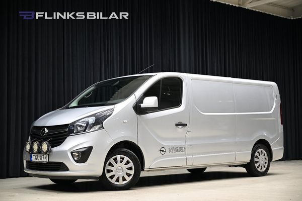 Opel Vivaro 125HK L2 Nedlackad|Inredd|GPS|Backkamera|Drag|Värmare - 2019