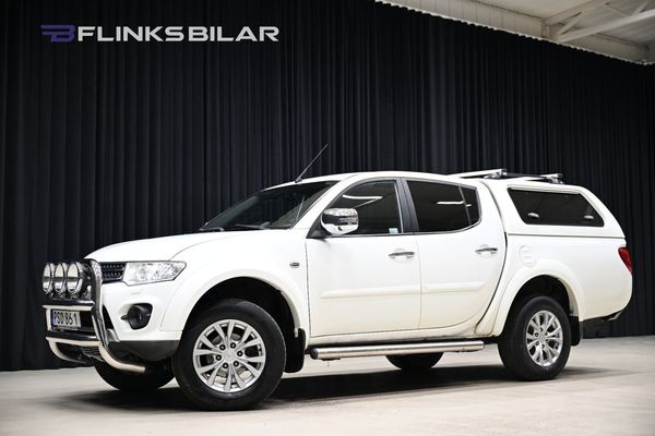 Mitsubishi L200 178HK Dubbelhytt|Kåpa|Webasto|Frontbåge|GPS|Frontbåge - 2015