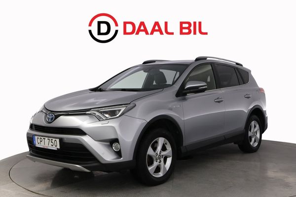 Toyota RAV4 HYBRID 2.5 AWD 197HK ACTIVE PLUS B-KAMERA RATTVÄRME - 2017