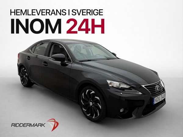 Lexus IS 300h 2.5 CVT Executive Kamera Rattvärme Drag 223hk - 2015