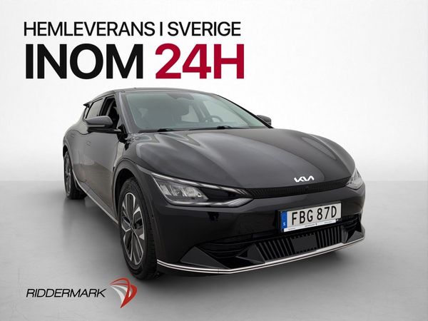 Kia EV6 77.4 kWh AWD Drag Värmare 360° Skinn Rattvärme Navi - 2023