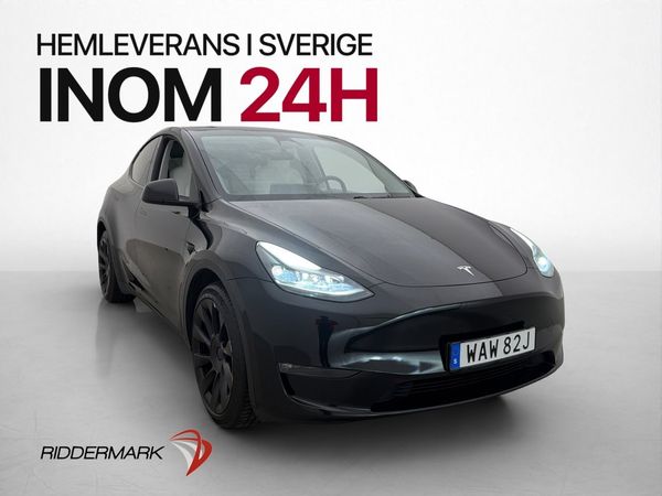Tesla Model Y Long Range AWD Drag Kamera Ljus-interiör MOMS - 2023