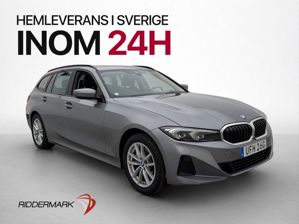 BMW 330 e xDrive Touring 292hk Värmare Drag Widescreen MOMS - 2024
