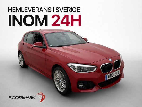 BMW 120 d 190hk M Sport Skinn Sensorer Farthållare - 2019