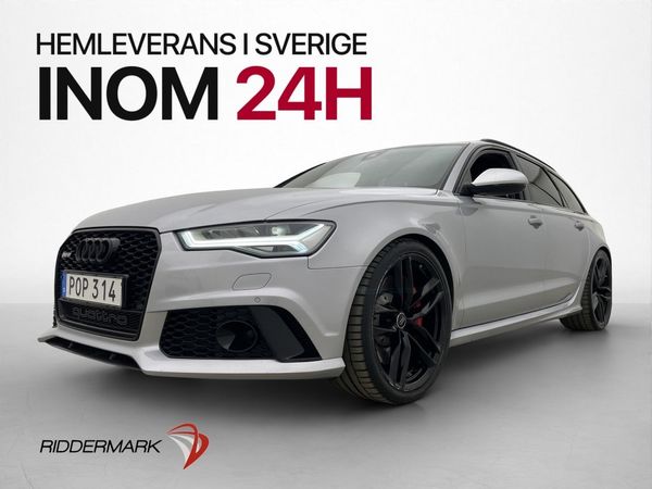 Audi RS6 4.0 V8 560hk Q BOSE Milltek Dragkrok Svensksåld - 2015