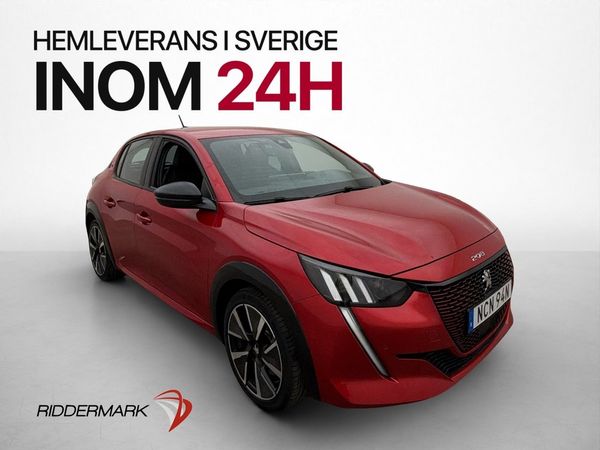 Peugeot e-208 136hk GT-Line Navi Kamera Carplay Bluetooth - 2020