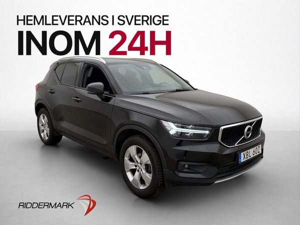 Volvo XC40 T2 129hk Advanced VOC Värmare Rattvärme Dragkrok - 2021