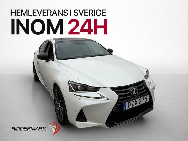 Lexus IS 300h 2.5 CVT 223hk Comfort Kamera Rattvärme - 2018