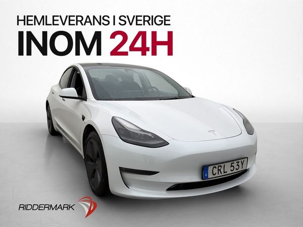 Tesla Model 3 Long Range AWD Dragkrok Autopilot Panorama - 2022