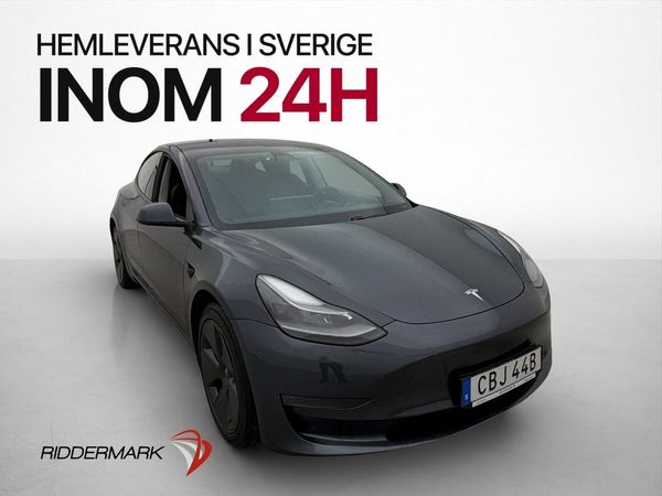 Tesla Model 3 Long Range AWD Uppgraderad Autopilot Dragkrok - 2021