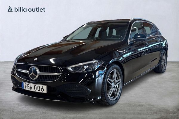 Mercedes C220 T d Avantgarde / Drag / Värmare / Navi / Moms - 2023