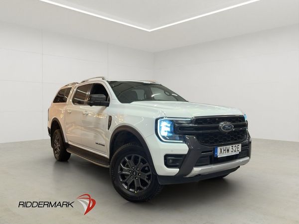 Ford Ranger Wildtrak 2.0 e-4WD D-Värm CARPLAY Drag Kåpa Moms - 2025