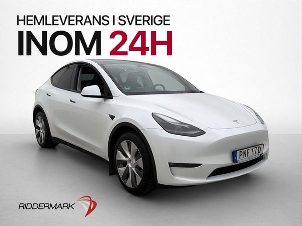 Tesla Model Y Long Range AWD MOMS Värmepump Drag HW3 Matrix - 2023