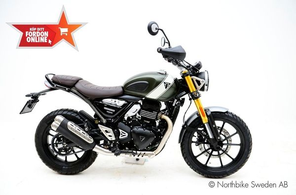 Triumph Scrambler 400 X - Fri hemleverans! - 2025