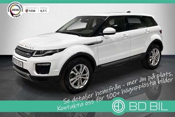 Land Rover Range Rover Evoque 2.0 TD4 AWD BACKKAMERA NAVI SKINN - 2019