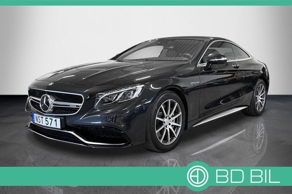 Mercedes S63 AMG 4M 585HK COUPÉ PANO SV-SÅLD SE SPEC - 2015