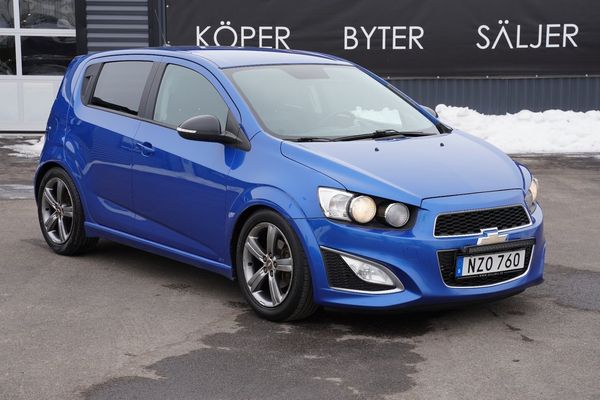 Chevrolet Aveo RS 1.4T / Dragkrok / Backkamera / Ovanlig modell - 2014