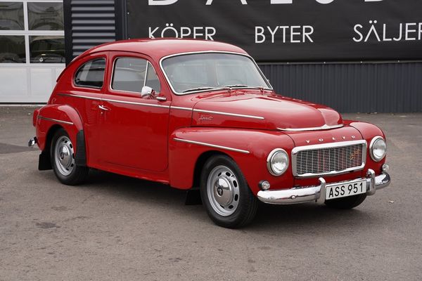 Volvo PV 544 Sport / Helrenoverad bil i superskick -62 - 1962