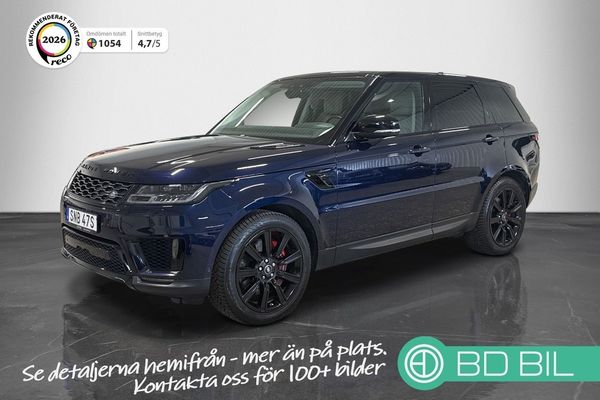Land Rover Range Rover Sport P400e Värmare Backkamera Helskinn Nyligen Servad - 2020