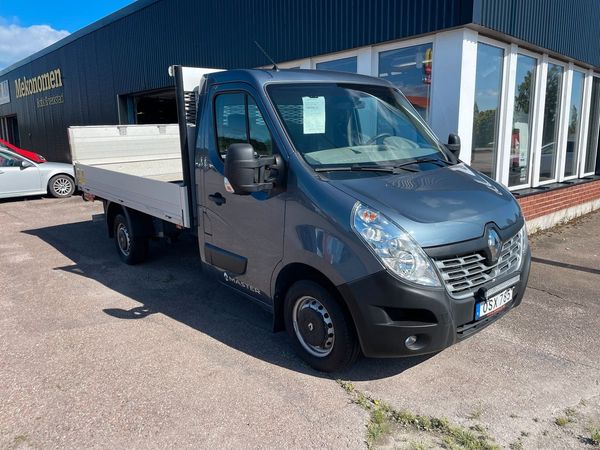 Renault Master 2.3 dCi Chassi Flak Bakgavellyft 130hk GPS - 2017