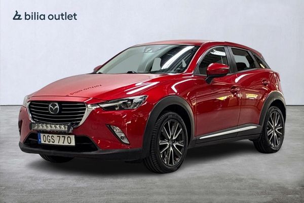 Mazda CX-3 2.0 aut Optimum 120hk Navi Drag HuD BOSE Backkamera - 2017