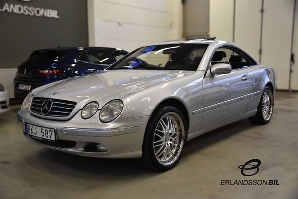 Mercedes CL500 5G-Tronic Euro 3 NYBESIKTIGAD NYSERVAD P-SENSORER - 2000