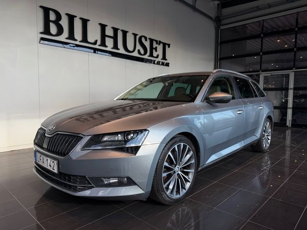 Skoda Superb Kombi 2.0 TDI 4x4 SCR L&K*Helläder*Dragkrok - 2016