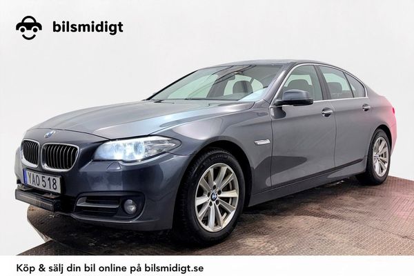 BMW 530 530d xDrive Kamera Rattvärme Kamkedja Connected 258hk - 2016