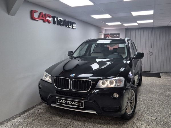 BMW X3 xDRIVE 20D AUTO NYBES DRAG M-VÄRM DRAG SKINN 3ÄG 184HK - 2012