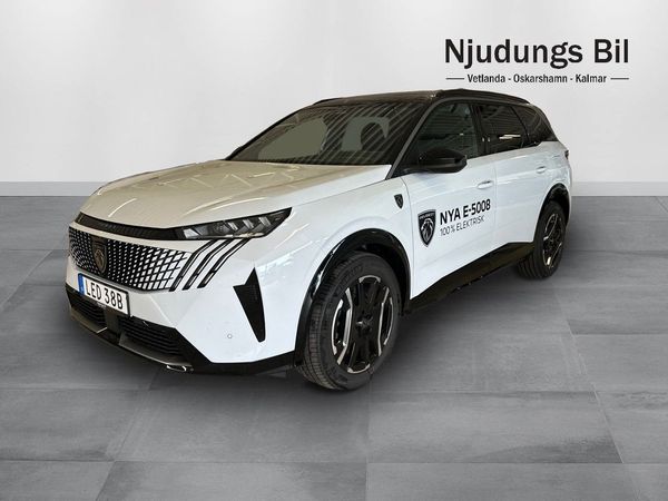 Peugeot e-5008 GT 7-sits 215 HK 52Mil Nu 489 900:- (DEMOBIL) - 2025