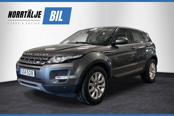 Land Rover Range Rover Evoque AWD 150HK NAVI B-KAM SKINN PDC NYSERV K-REM BYTT - 2015