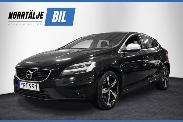 Volvo V40 D3 R-DESIGN 150 HK D-VÄRMARE NYSERVAD K-REM BYTT NYBES - 2019