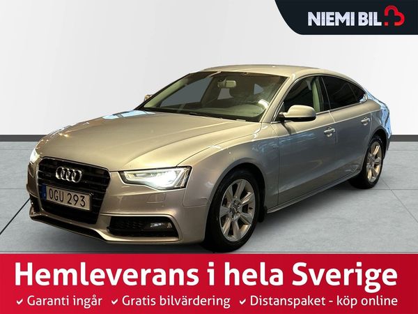 Audi A5 Sportback 2.0 TDI Quattro Aut Proline Psens/Dvärm/Fhåll - 2016