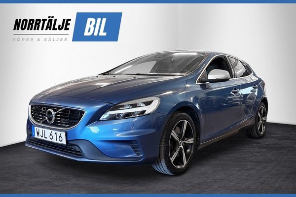 Volvo V40 T3 152 HK R-DESIGN NAVI P-VÄRM B-KAMERA BLUETOOTH - 2019
