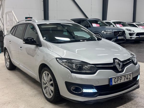 Renault Megane GRANDTOUR 1.5 dCi 110HK EDC LIMITED DRAG NAVI P-SENS - 2015