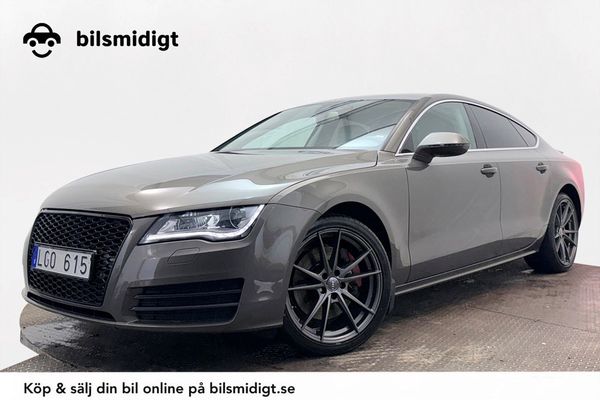 Audi A7 Sportback 3.0 TDI Q Chromedelete Läder Navi PDC Värmare - 2011