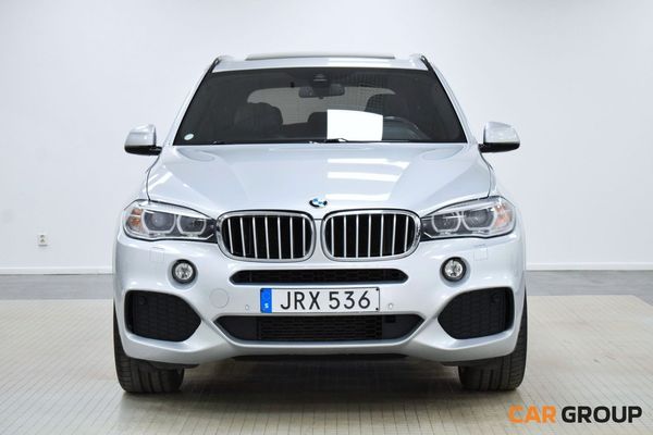 BMW X5 30d M Sport Panorama Kamera H/K® P-värm GPS Läder Drag - 2015