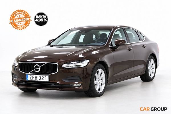 Volvo S90 D4 Geartronic Momentum 190hk PDC P-värm GPS Döda-vinkel - 2018