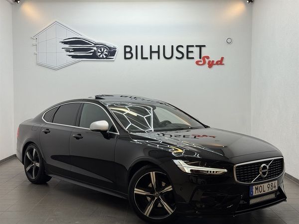Volvo S90 D4 AWD 190hk R-Design Tlucka/Värmare/Navi/Carplay/Ny Ka - 2018