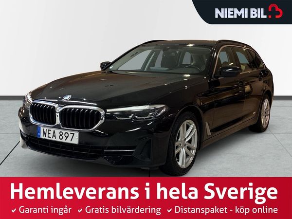 BMW 520 d xDrive Touring MOMS Dvärme Bkamera Rvärme HiFi-ljud S&V - 2021