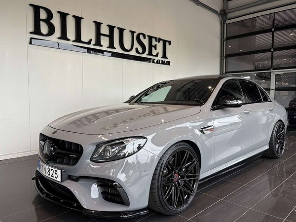 Mercedes E63 AMG 4MATIC 800HK *Titan *Låga mil *UNIK - 2018