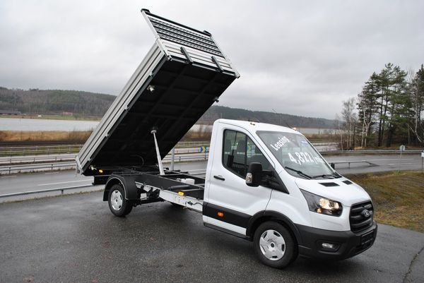 Ford Transit 165 HK Automat S/Cab med 3-Vägs Tipp - 2026