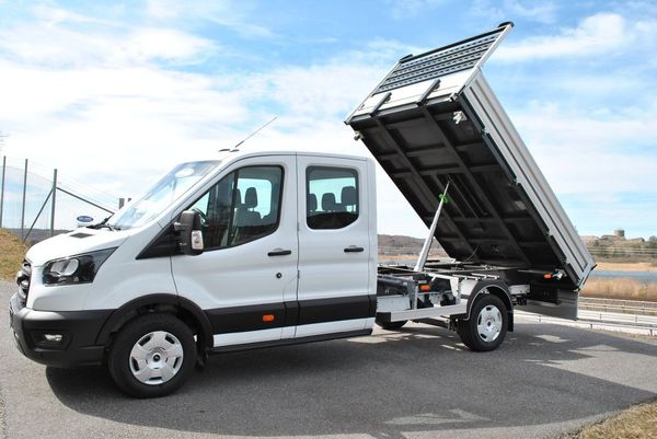 Ford Transit 165hk Dubbel-Hytt med 3-Vägs Tippflak - 2026