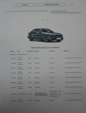 Mercedes S500 bild 26