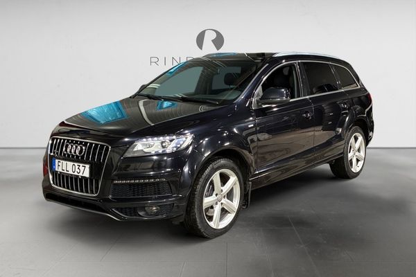 Audi Q7 3.0 TDI 204 HK AUT Q S-LINE DRAG PANO NAVI 7SITS 20" - 2015