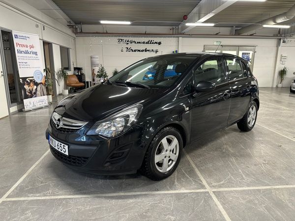 Opel Corsa 5-dörrar 1.2 ecoFLEX Enjoy Euro 5 Rattvärme - 2014