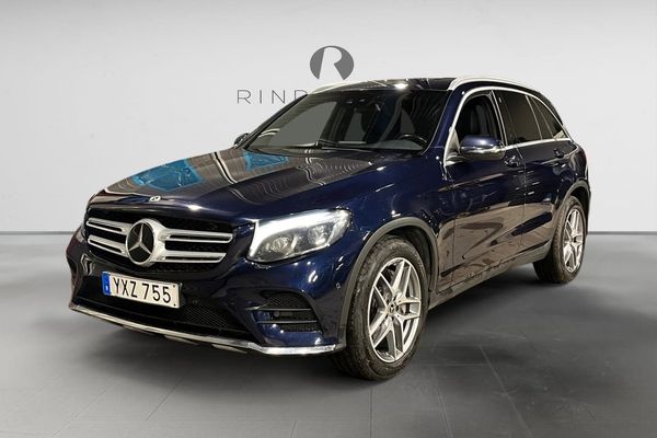 Mercedes GLC220 d 170 HK AUT 4M AMG DRAG D-VÄRM LED PDC NYSERV 19" - 2018